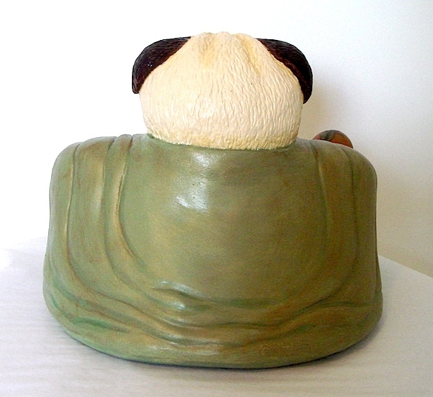 Fawn Pug Buddha